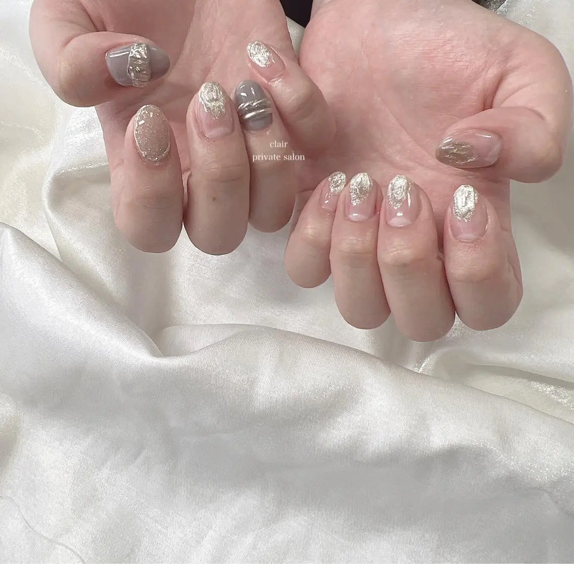 ネイル ハンドネイル ハンドケア nail salon una.のネイルデザイン