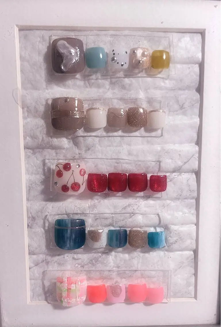 ネイル アートネイル フットネイル yochi nailのネイルデザイン