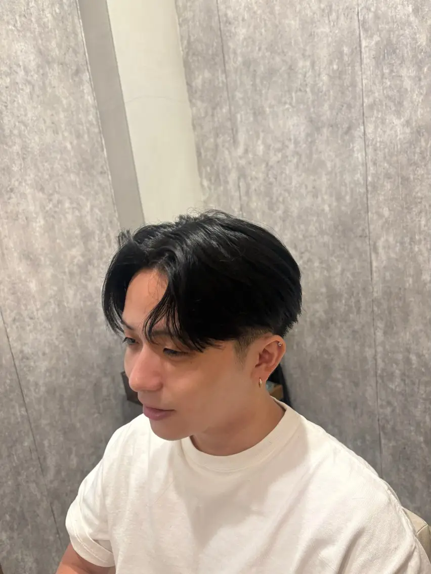 メンズ カット ヘッドスパ イワサキ ミユのヘアスタイル