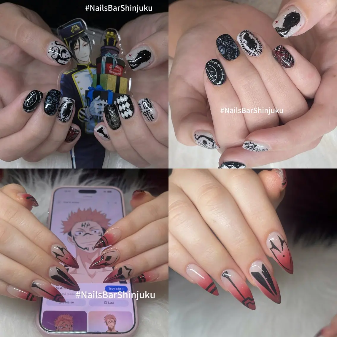 ネイル 長さ出し フレンチネイル ジェルネイル 韓国ネイル ロングネイル NAILS BAR SHINJUKUのネイルデザイン