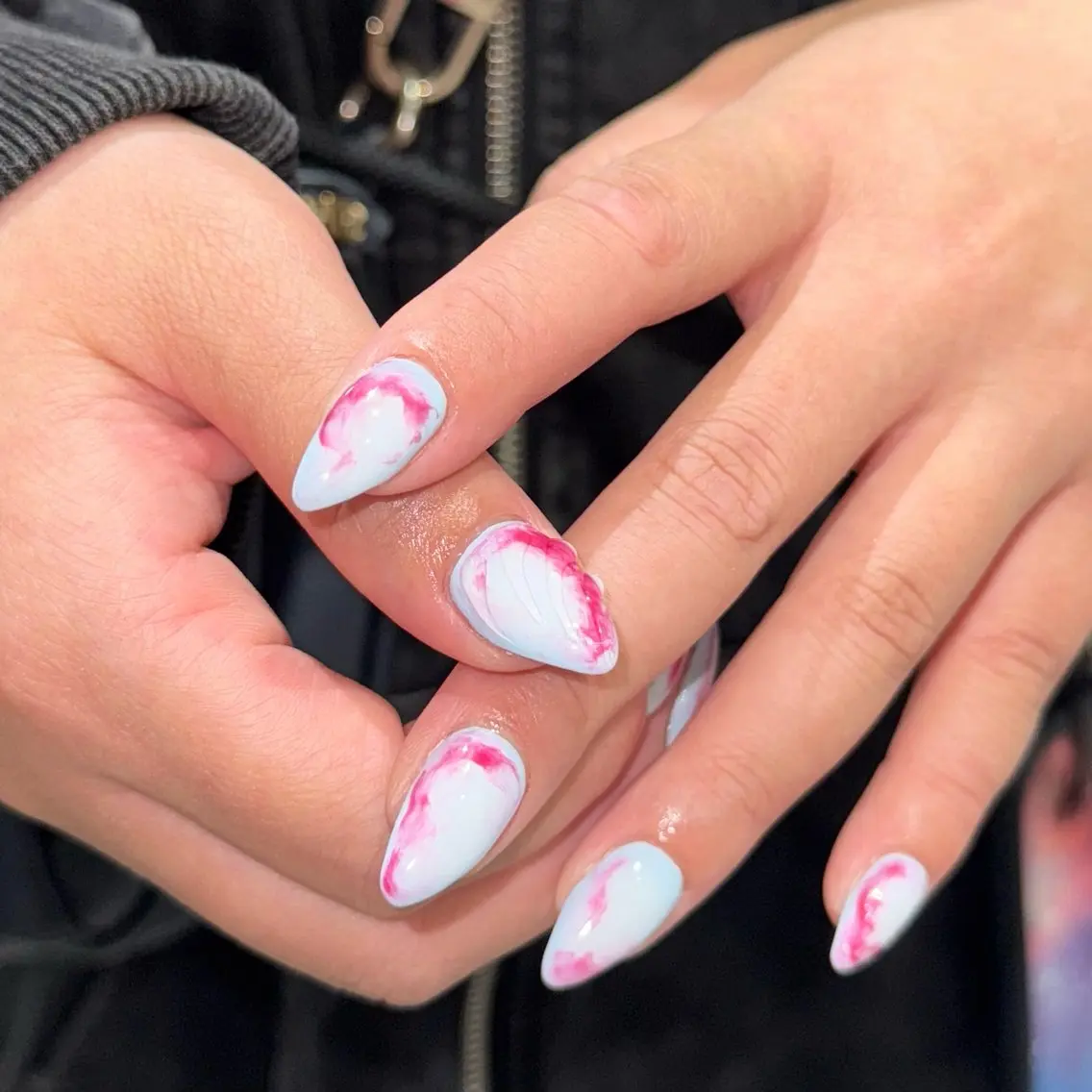 ネイル ぷっくりネイル ハンドネイル IROHA NAIL 北村菜帆のネイルデザイン