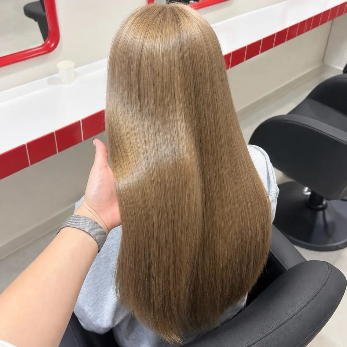ロング カラー 🎀暖色カラー🎀 /レイヤー/ゆうかのヘアスタイル
