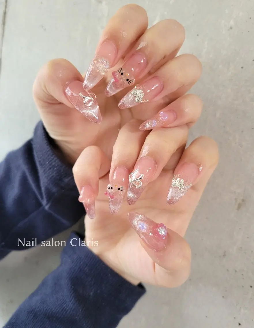 ネイル アートネイル スカルプネイル Nailsalon Clarisのネイルデザイン