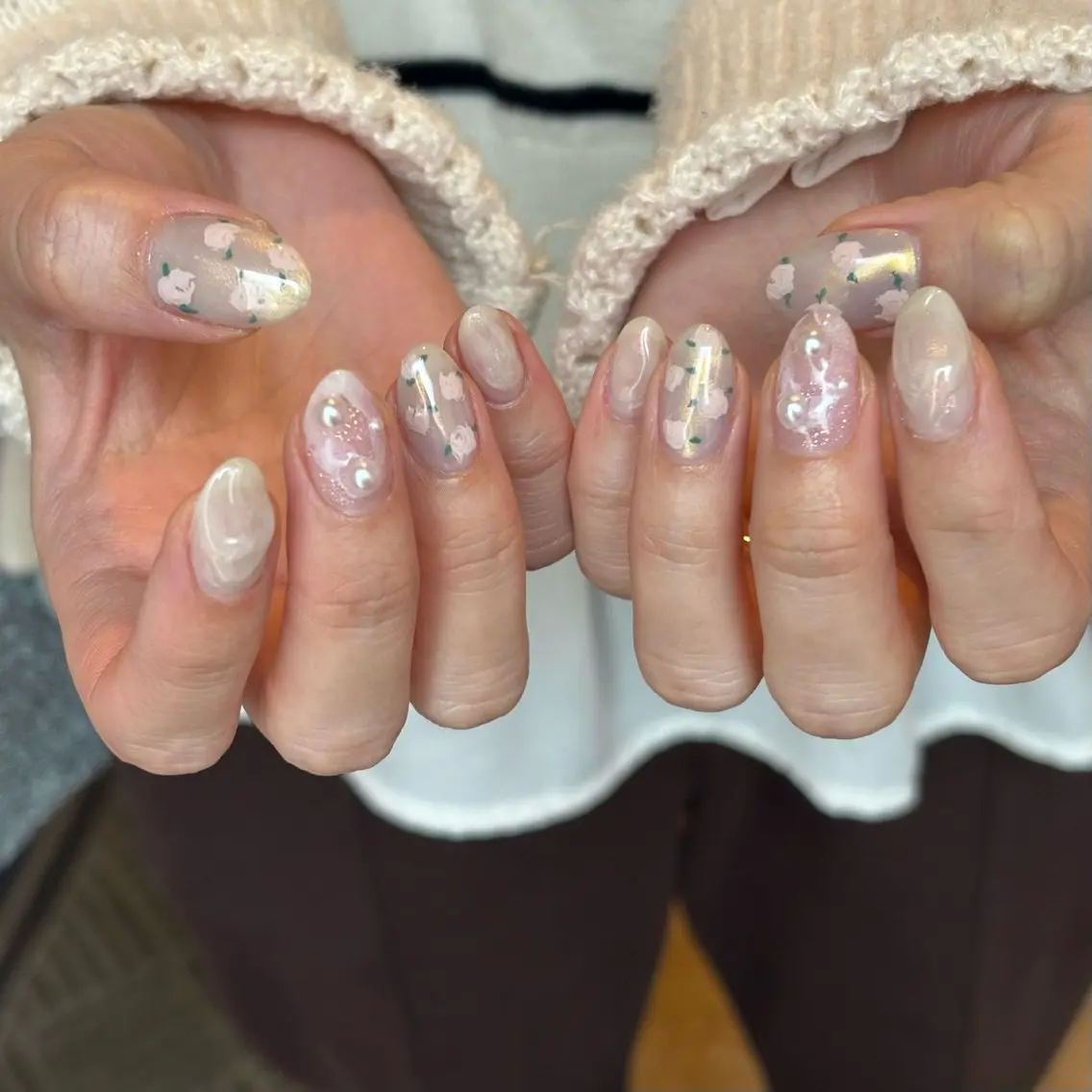 ネイル ハンドネイル scre as Etelのネイルデザイン