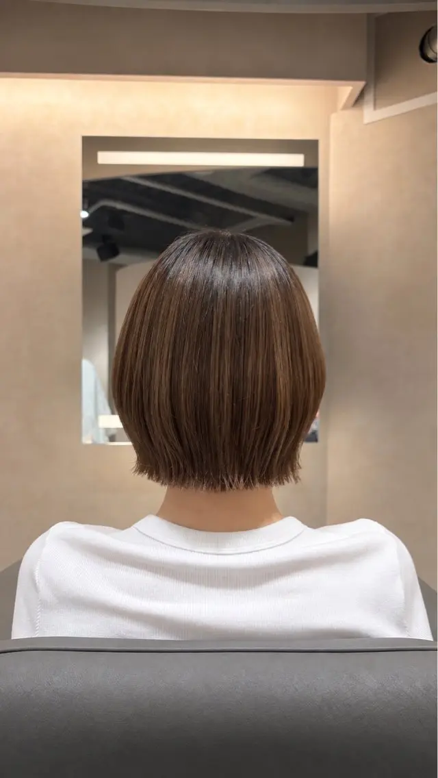 ショート 渋谷🦝ボブ/ 艶髪カラー/夏鈴🦝のヘアスタイル