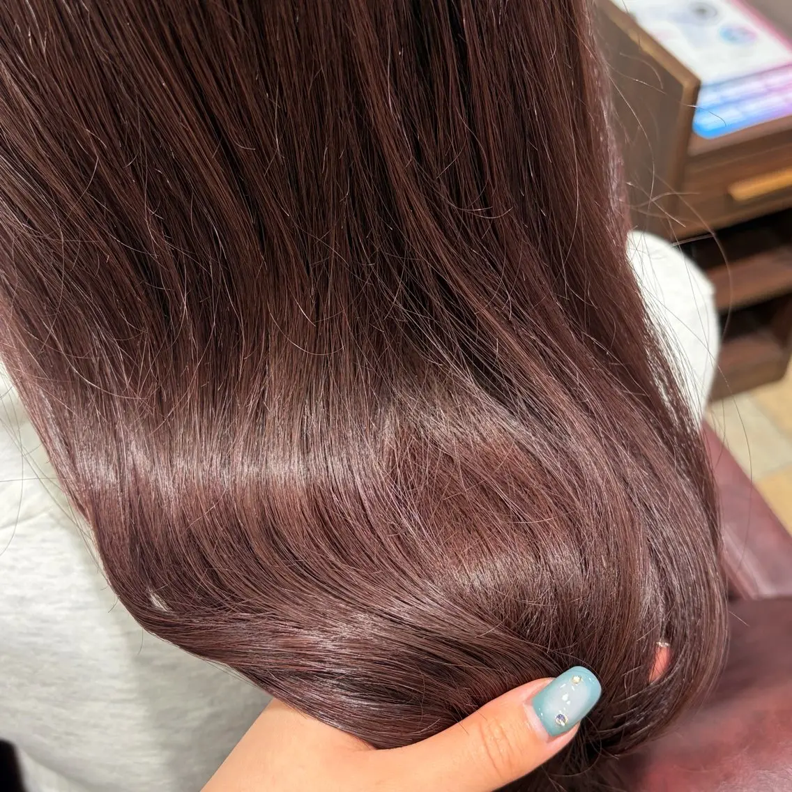 カラー 淡色┊︎ナチュラル 🧁奈那美🧁*.゜のヘアスタイル