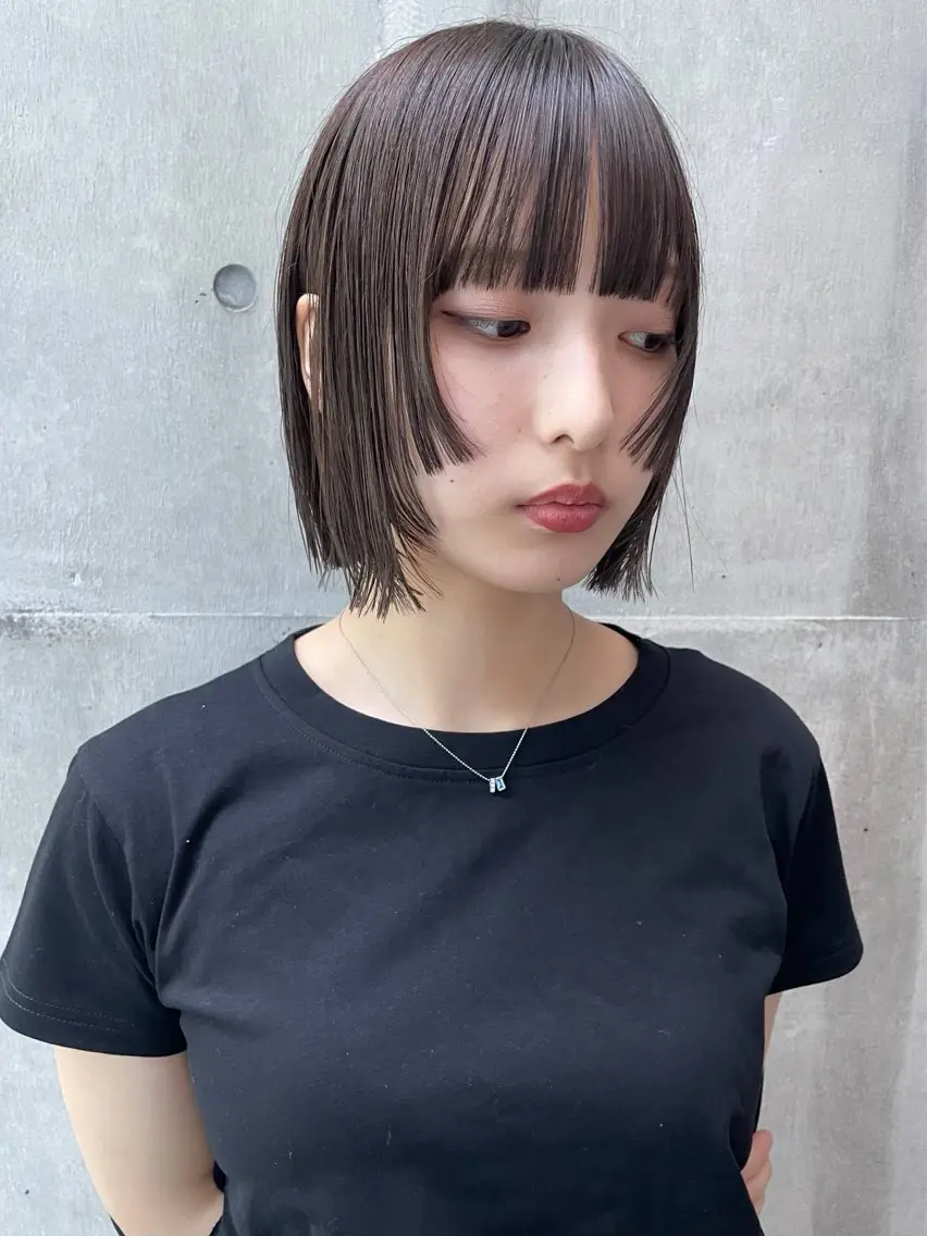 ショート ボブ レイヤーカット カット ボブ/レイヤー/ 御田村裕人のヘアスタイル