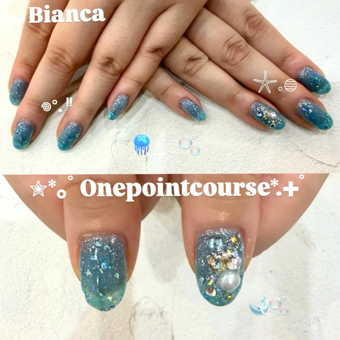 ネイル Bianca✮* 阿佐ヶ谷✮*RIOのネイルデザイン