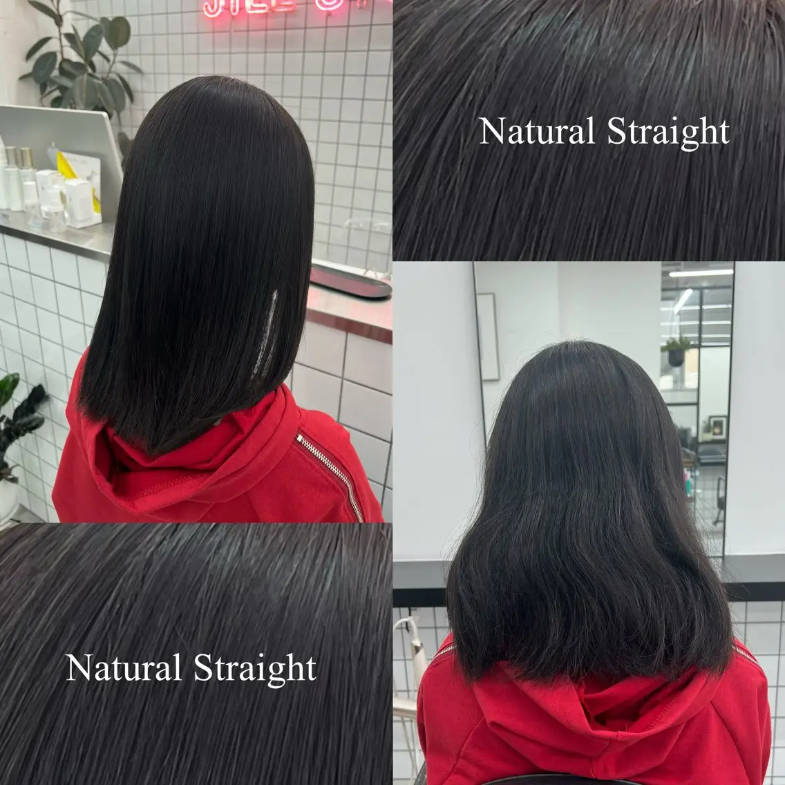 ミディアム 髪質改善 縮毛矯正 カット 縮毛矯正 トリートメント 🌷︎あすか🌷 JILLSTUDIOのヘアスタイル