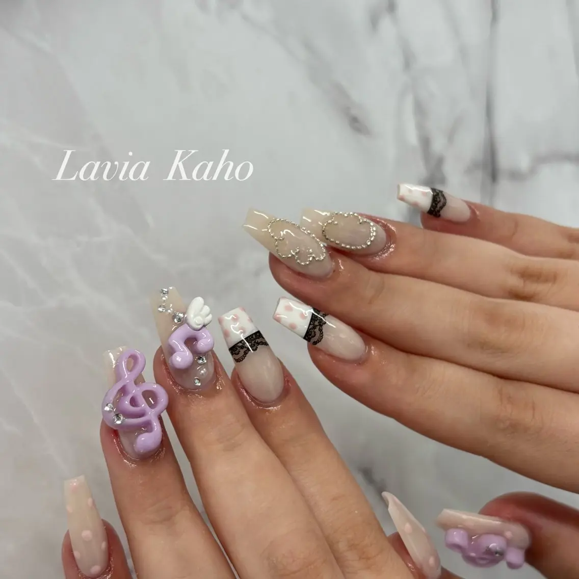 ネイル Lavia🎀 kahoのネイルデザイン
