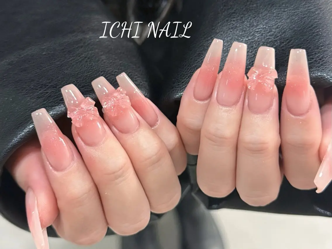 【人気No.3★ チップ長さだし】10本持ち込みデザインの写真