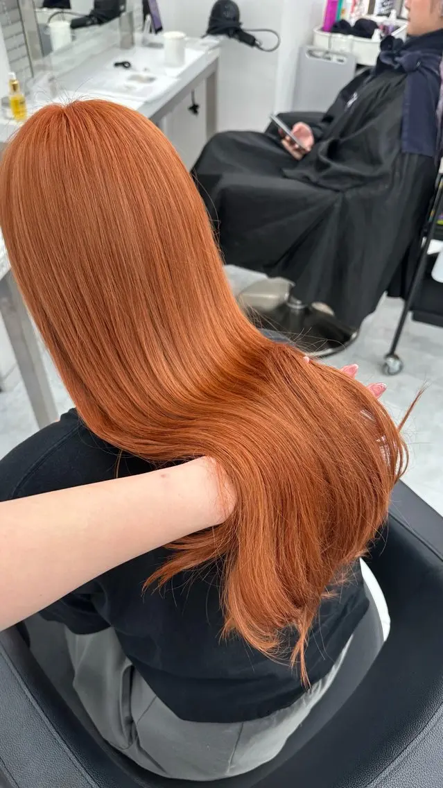 ロング カラー ヘアカラー ヘッドスパ ヘアセット 似合わせstyle ❤︎misaki❤︎のヘアスタイル