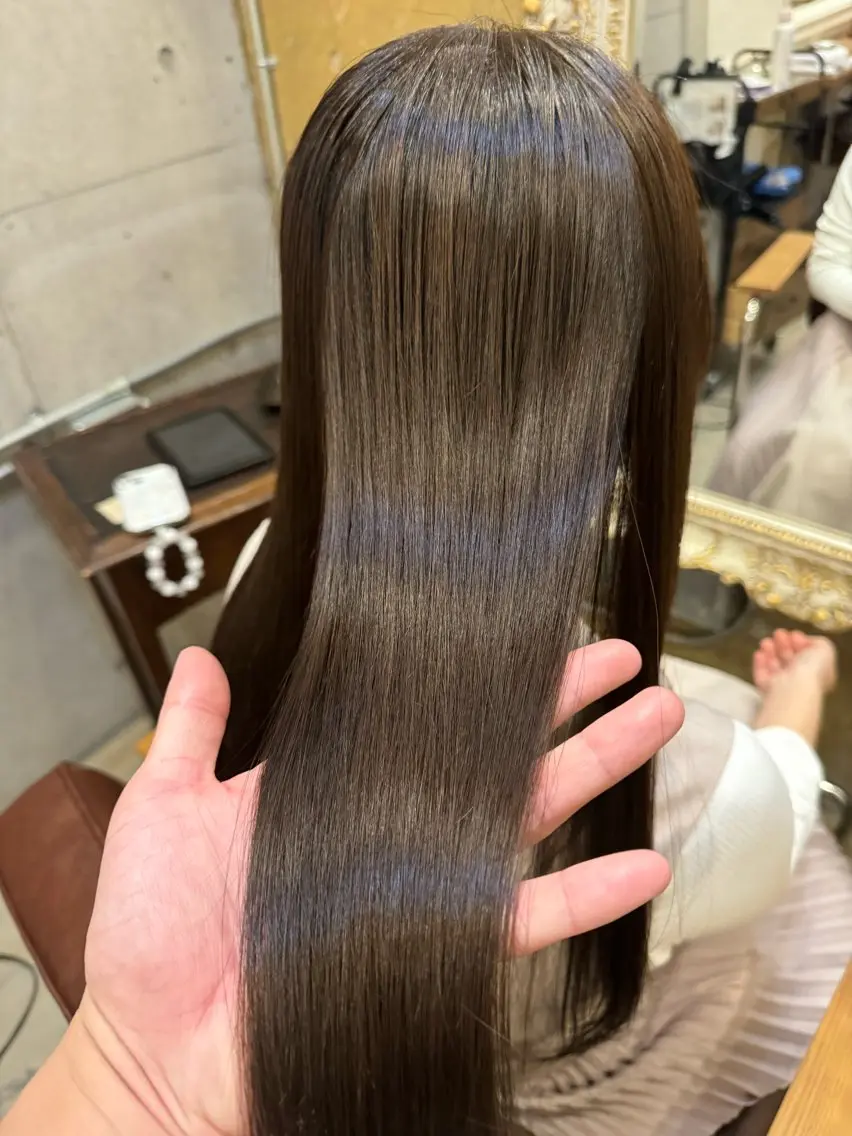 ミディアム ＆-HAIR佐藤 ゆいモデル募集中のヘアスタイル