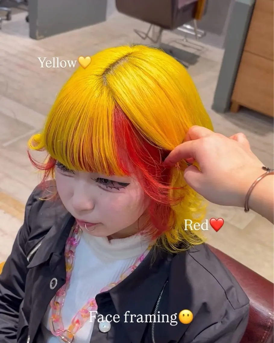 ショート カラー カット ハイトーン、カラー 特化⟡.·すわ☁️のヘアスタイル