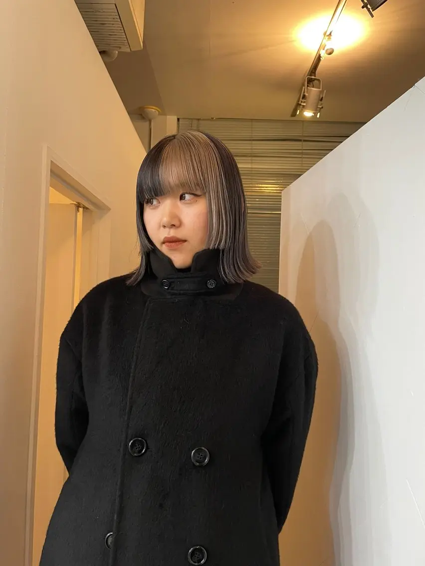 カラー かがやしづ ⭐️カラーモデルのヘアスタイル
