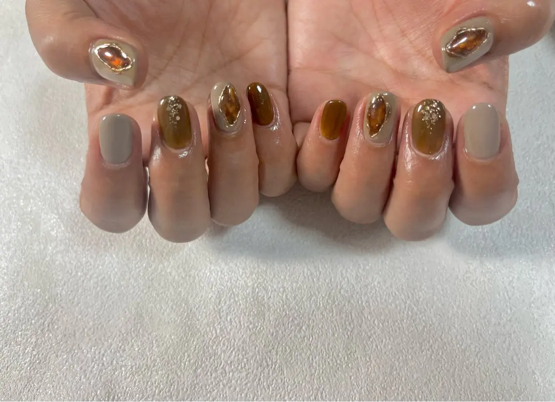 ネイル オーロラネイル ブルー フットネイル フレンチネイル ジェルネイル kiki nail たまプラーザのネイルデザイン