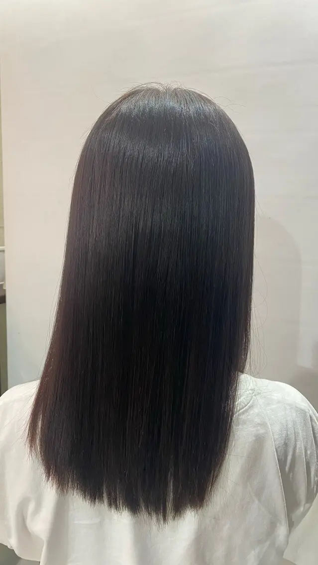 カラー ブラウンカラー レッドカラー ヘアカラー 齋藤 茉紘のヘアスタイル