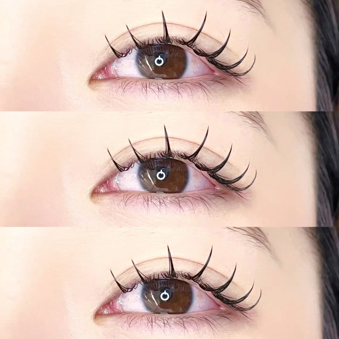 マツエク・マツパ キュート フラットラッシュ マツエク fein. 💖 eyelash💝のマツエク・マツパデザイン