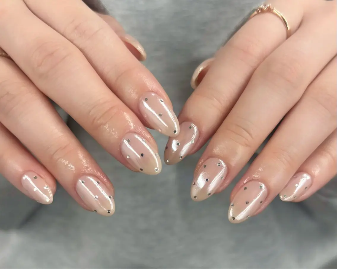 ネイル ハンドネイル rina ニュアンス♡ワンホンのネイルデザイン