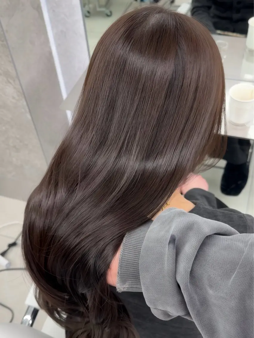 ロング カラー 小林 拳人のヘアスタイル