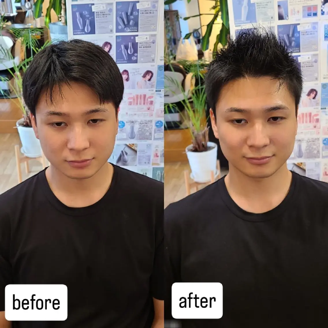 メンズ シ マのヘアスタイル