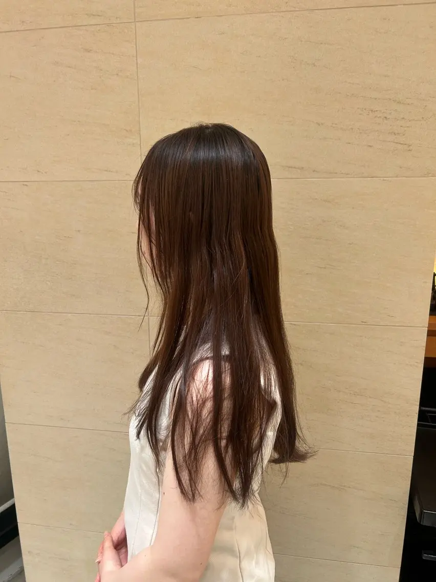 ロング 植木 裕美子のヘアスタイル