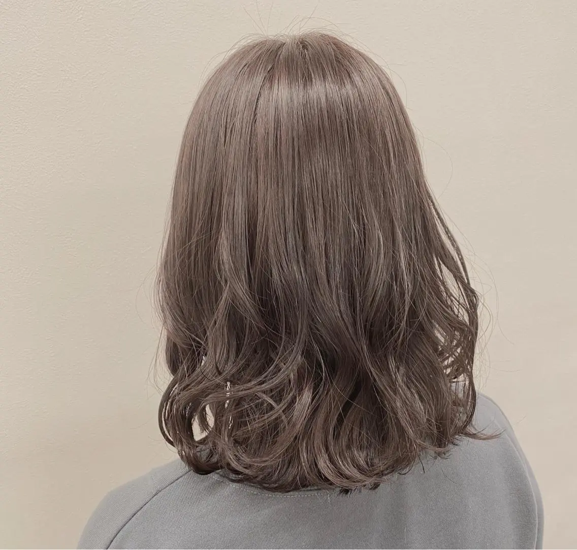 セミロング カラー ヘアアレンジ メンズ特化 水口湧太のヘアスタイル