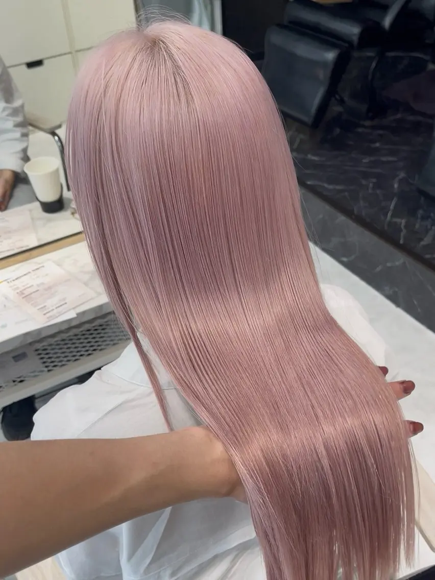 カラー レイヤーカット TENSHOのヘアスタイル
