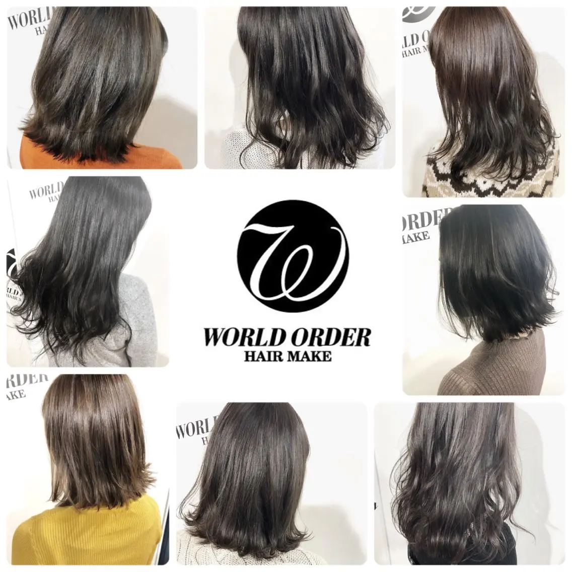 カラー アッシュ 夜23時まで予約🉑 reverieあきらのヘアスタイル