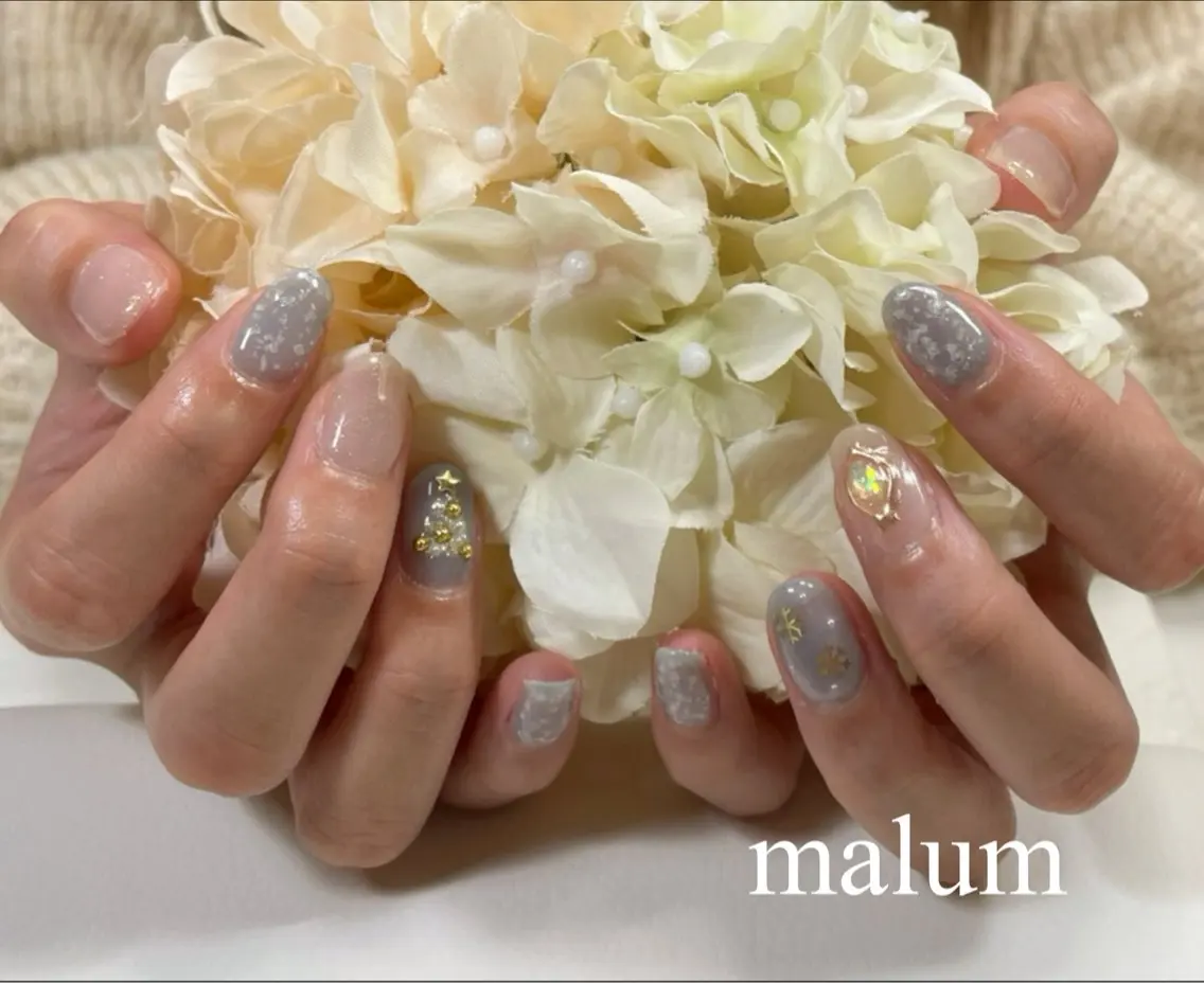 ネイル アートネイル ハンドネイル malum nailのネイルデザイン