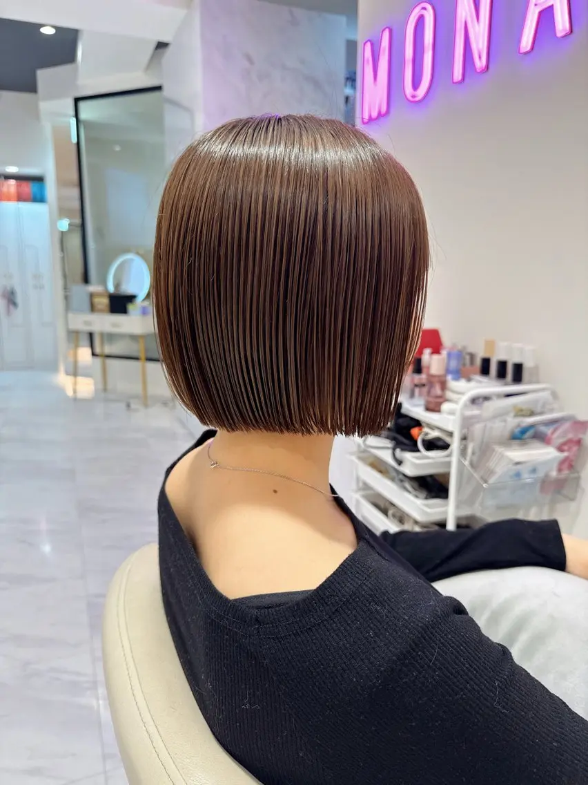 ショート カラー ベージュカラー ヘアカラー ともか 名駅🧚‍♂️💫のヘアスタイル