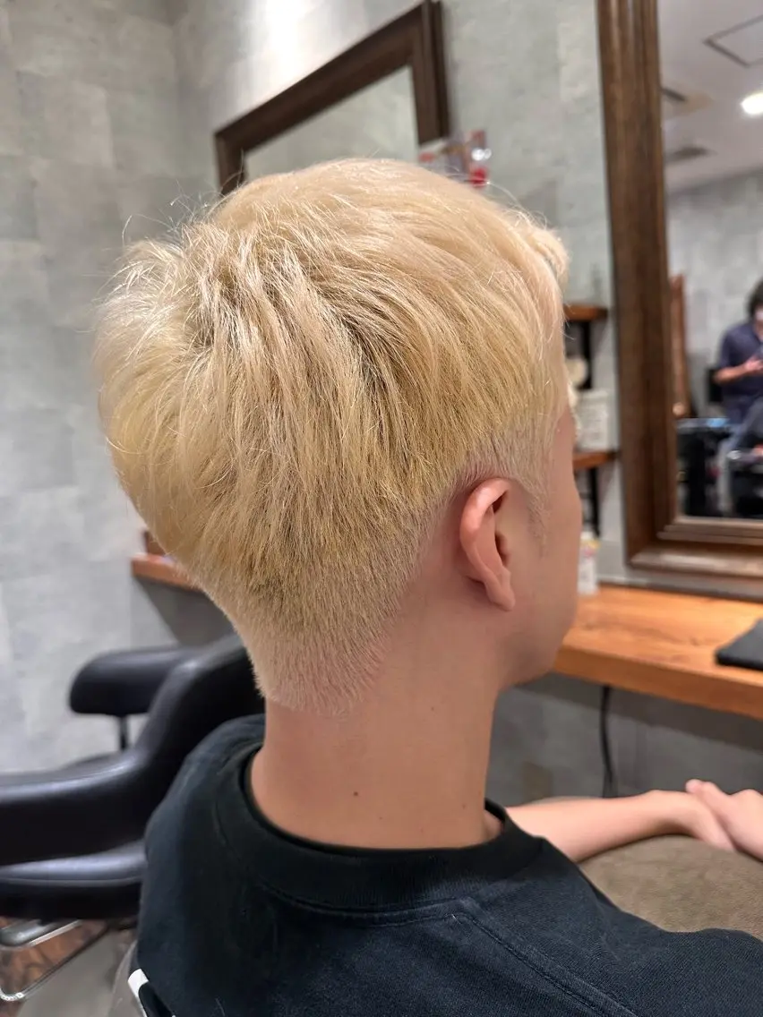 ショート カラー メンズ メンズ特化⭕️ メンズ限定マサトのヘアスタイル