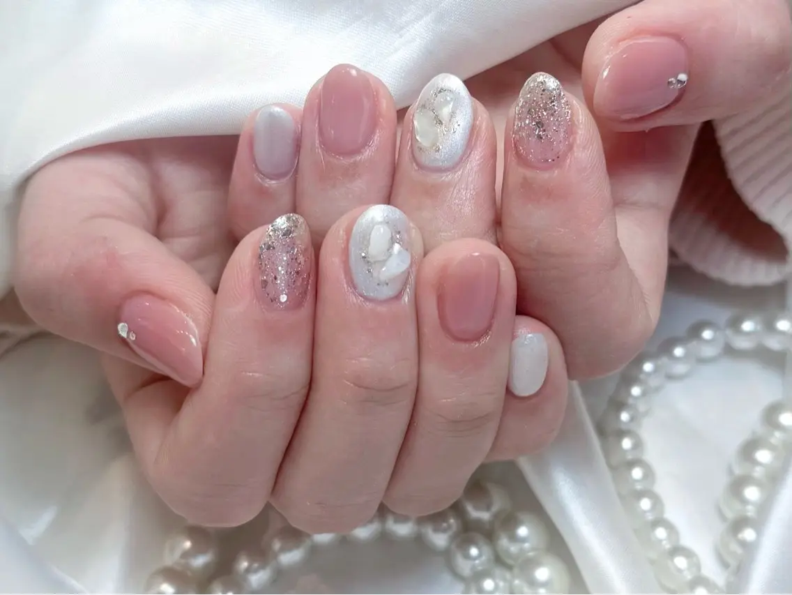 ネイル シンプルネイル ハンドネイル MyFairLady nayaのネイルデザイン