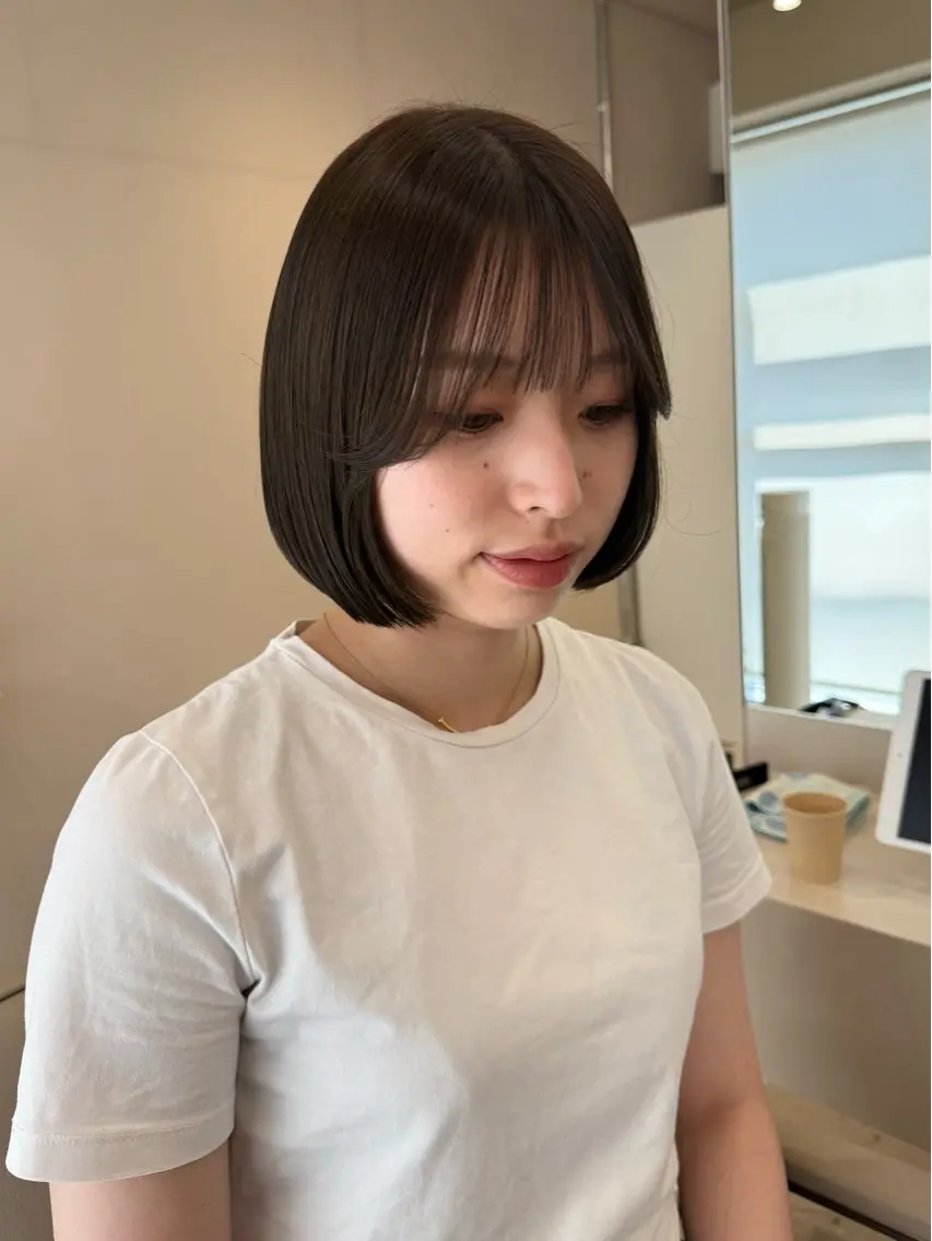 ショート maya🫧ショー ト/ボブカット🩵のヘアスタイル
