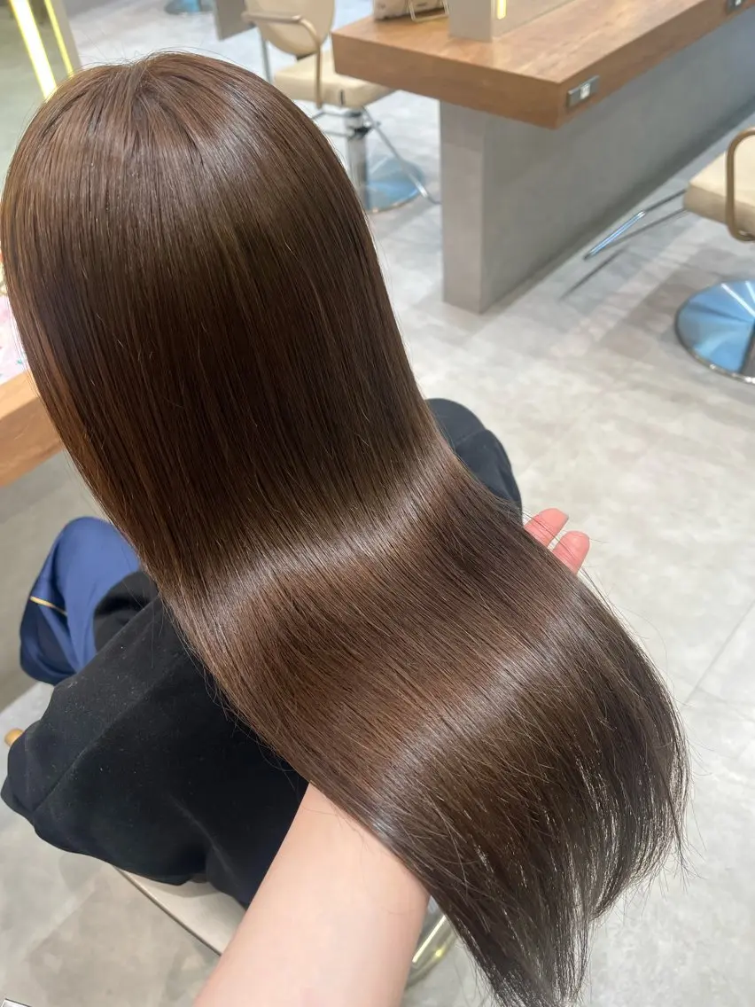 ロング トリートメント ヘッドスパ 田中 琢夢のヘアスタイル