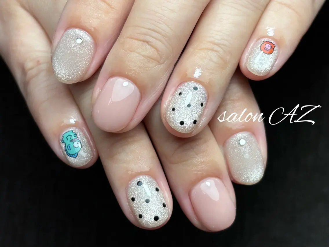 ネイル オフィスネイル ハンドネイル salon AZのネイルデザイン