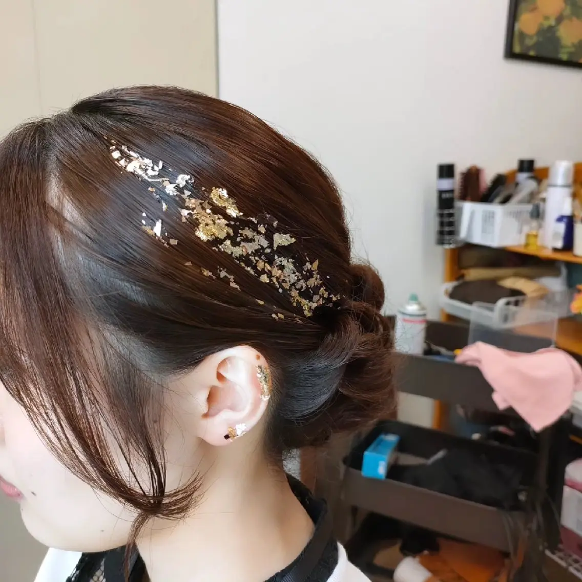 ヘアアレンジ ヘアセット HempBeauty 浅野アサミのヘアスタイル
