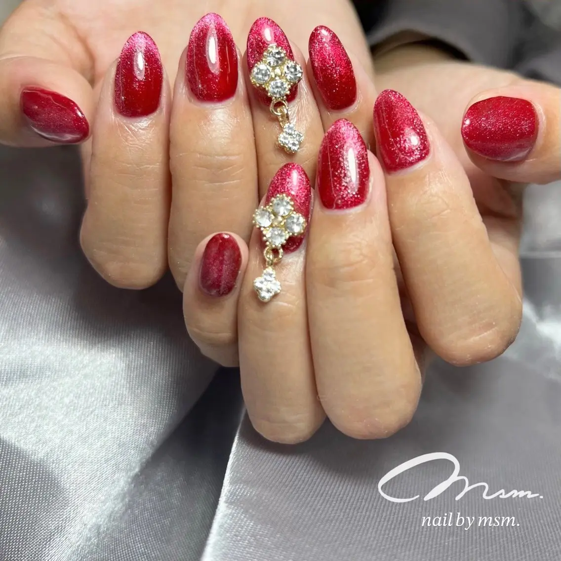 ネイル ネイル・まつ毛・眉毛 同時施術可能💅🏻のネイルデザイン