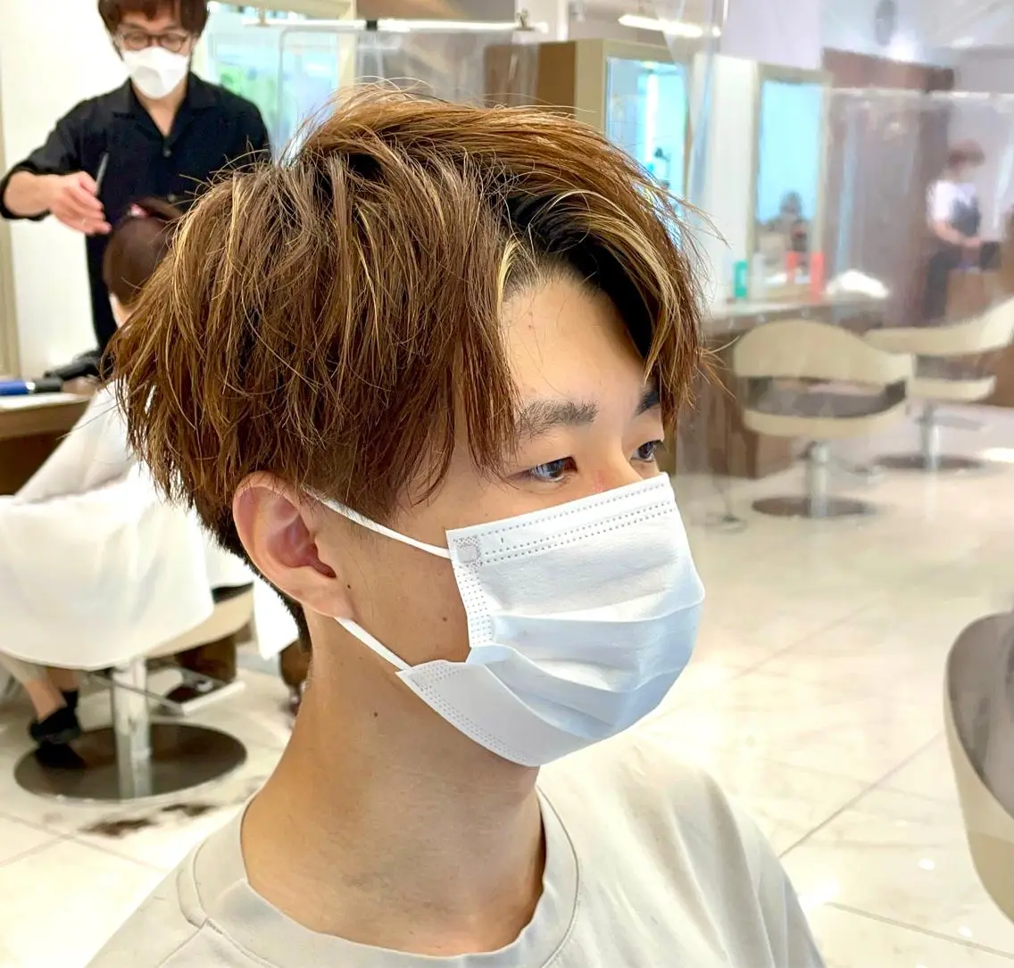 カラー メンズ 【メンズ特化】 池田大成✂︎のヘアスタイル