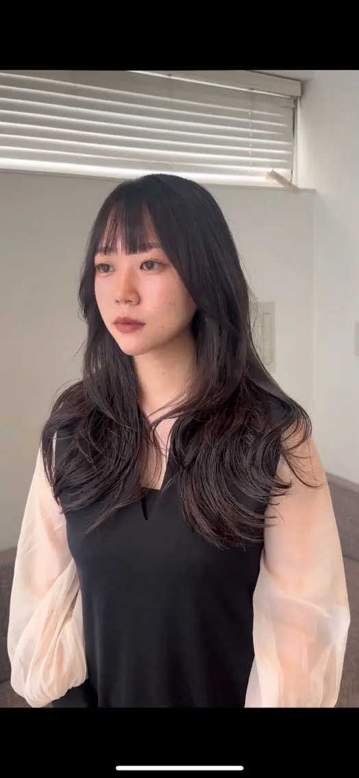 ロング レイヤーカット カット 🔹KAIRIのヘアスタイル
