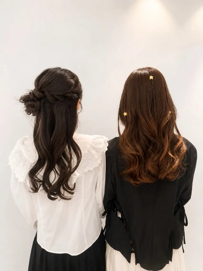 ロング ヘアアレンジ ヘアセット ヘアセット ヘッドスパ/河西未来のヘアスタイル