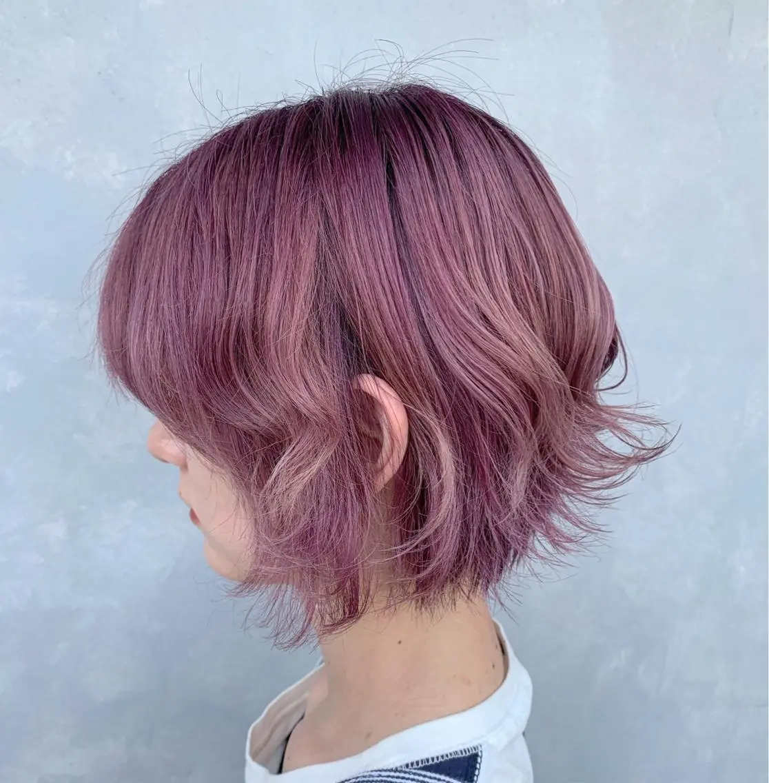 ショート カラー 坂 瑞希のヘアスタイル