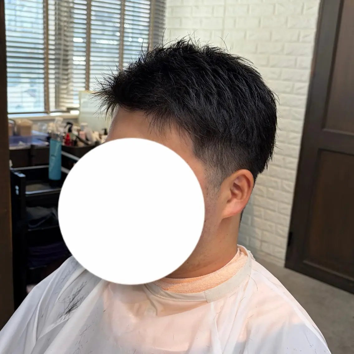 メンズ カット 加茂野 緑のヘアスタイル