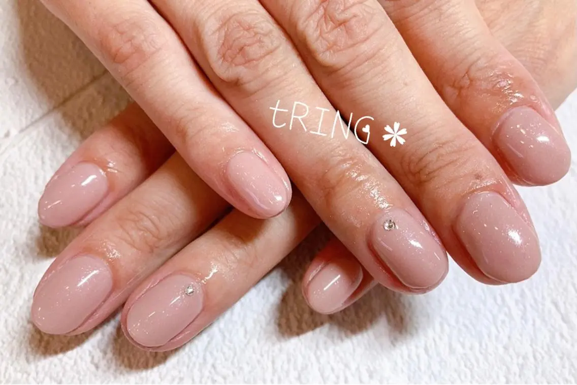 ネイル ハンドネイル tRING* しいの木台のネイルデザイン