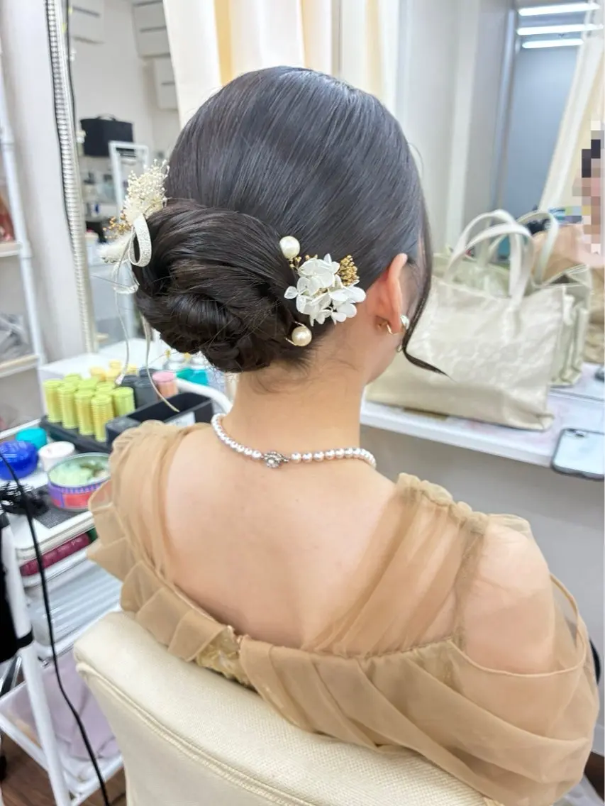 ロング YUMEYAKATA 五条店のヘアスタイル