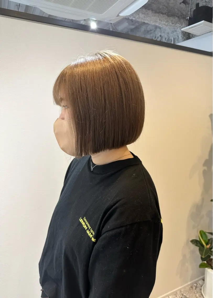 ショート ボブ kano🌈ハッシュ カット/レイヤーのヘアスタイル