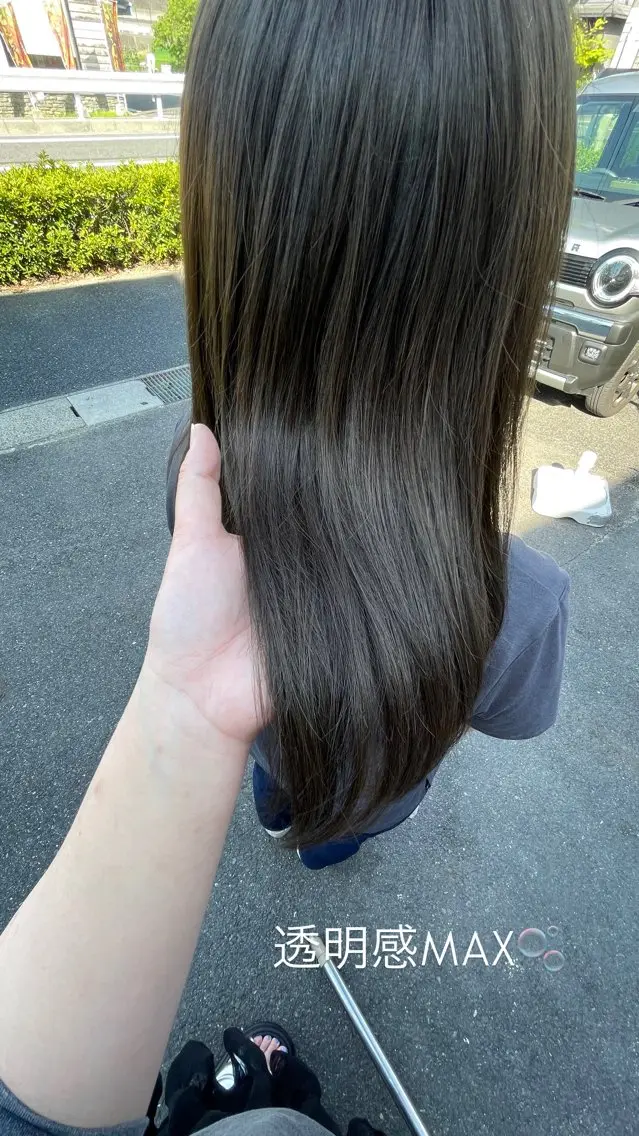 セミロング カラー JowA✂︎ 目片夏実のヘアスタイル