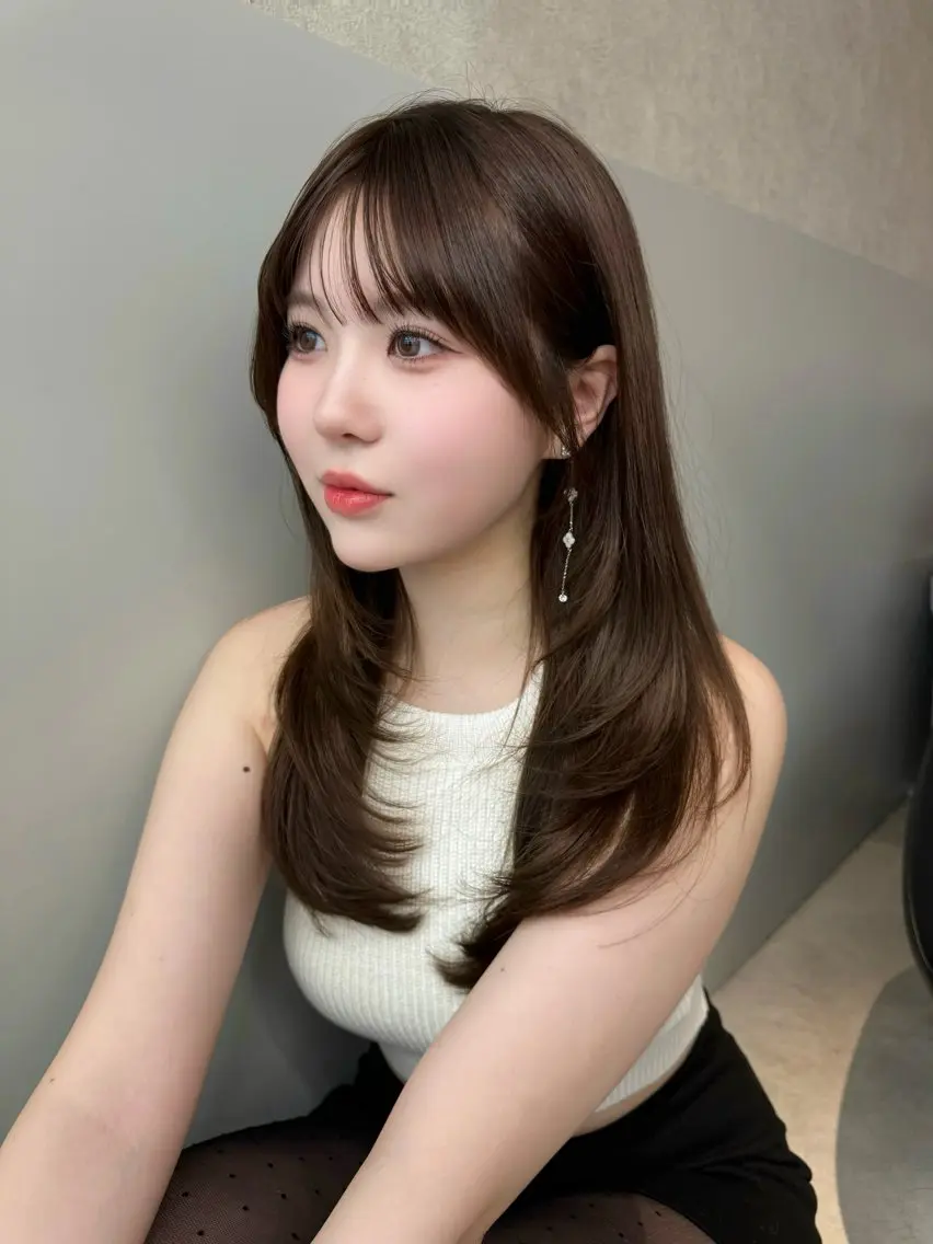 カラー ヘアカラー ゆうま🌈艶髪カラー 🫧髪質改善のヘアスタイル