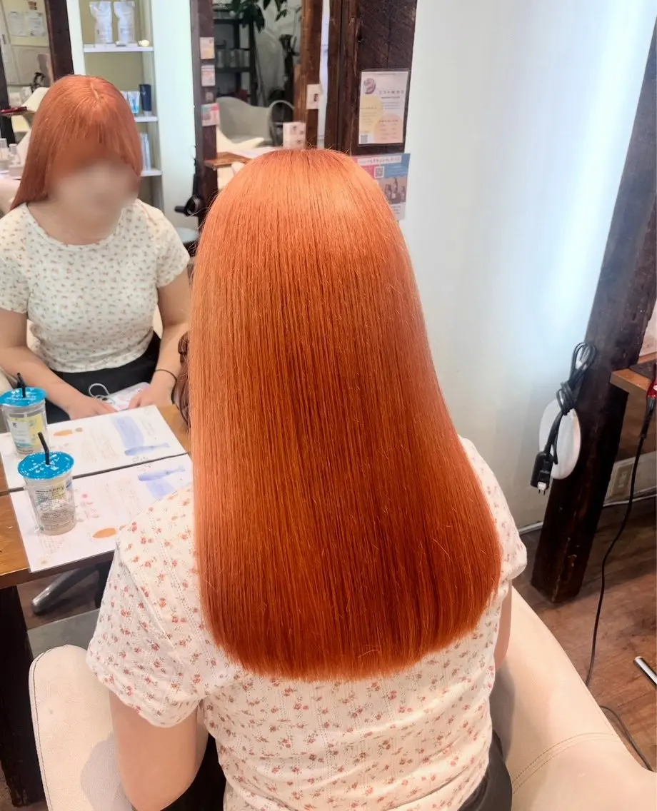 ロング カット トリートメント ヘッドスパ 角田 満帆のヘアスタイル