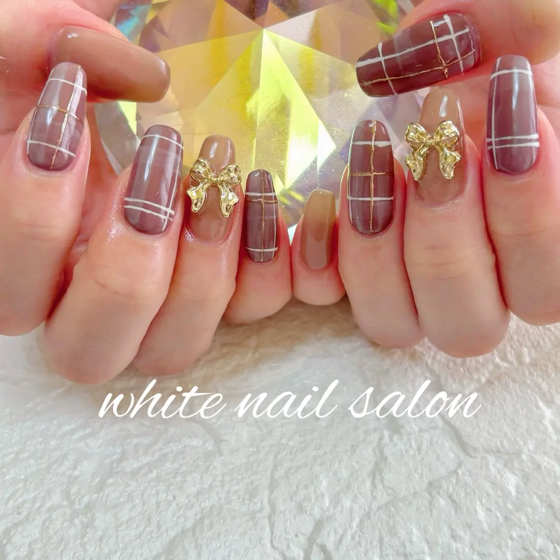ネイル フットネイル ハンドネイル white nail salonのネイルデザイン